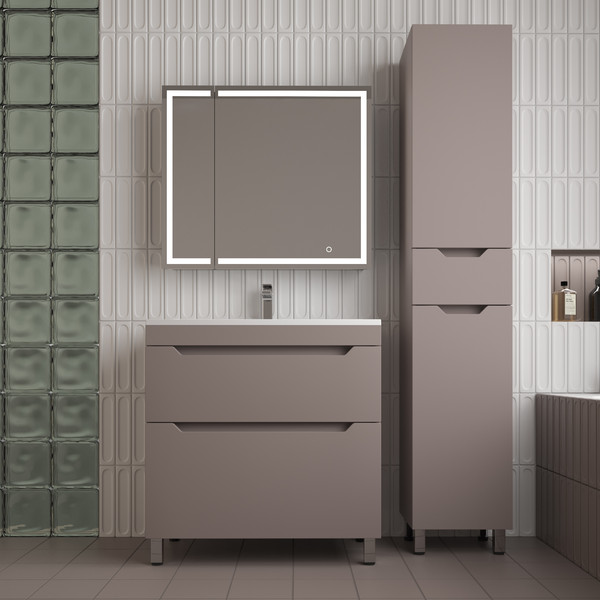 Тумба под умывальник Symbolite Остин 80 Plus 2 ящика - фото