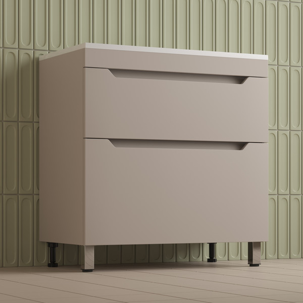 Тумба под умывальник Symbolite Остин 80 Plus 2 ящика