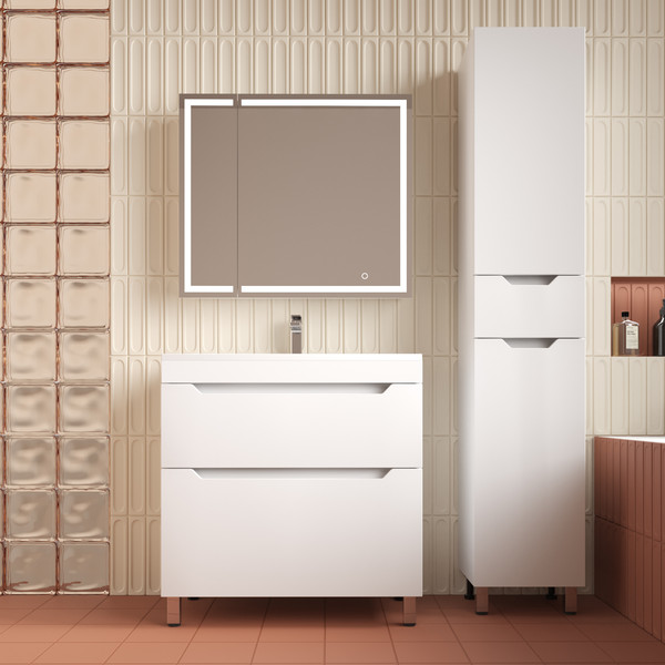 Тумба под умывальник Symbolite Остин 80 Plus 2 ящика - фото