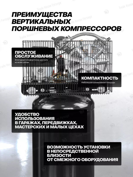 Воздушный компрессор RockForce 58441 / RF-TB265-100