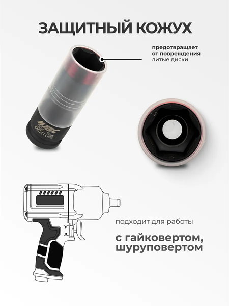Головка слесарная JBC 44521T