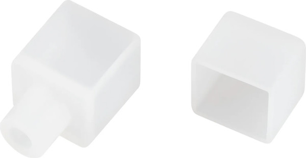 Заглушка для профиля Arlight MOONLIGHT-CAP-13x12mm-TOP-S-SET / 041019 - фото