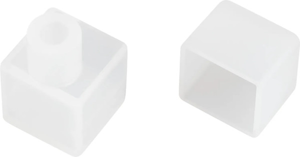 Заглушка для профиля Arlight MOONLIGHT-CAP-13x12mm-BOTTOM-S-SET / 041020 - фото