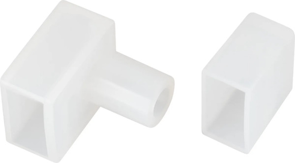 Заглушка для профиля Arlight MOONLIGHT-CAP-06x12mm-SIDE-S-SET / 041058 - фото