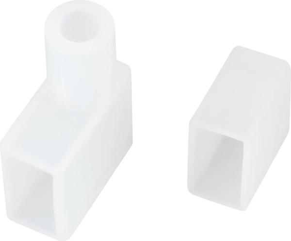 Заглушка для профиля Arlight MOONLIGHT-CAP-06x12mm-BOTTOM-S-SET / 041060 - фото