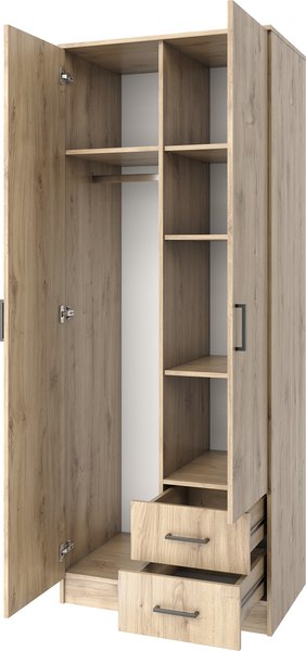 Шкаф Mio Tesoro Хюгге 2D2S