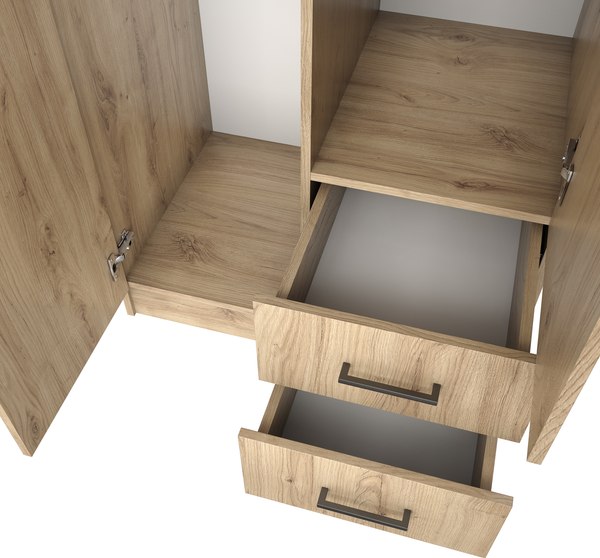 Шкаф Mio Tesoro Хюгге 2D2S