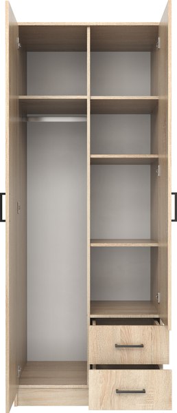 Шкаф Mio Tesoro Хюгге 2D2S