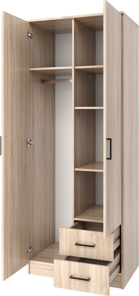 Шкаф Mio Tesoro Хюгге 2D2S