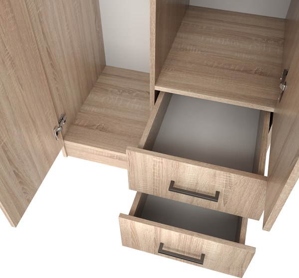 Шкаф Mio Tesoro Хюгге 2D2S