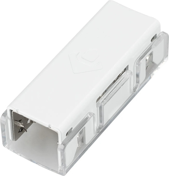 Коннектор для неона Arlight ARL-MOONLIGHT-1213-CON-POWER-MID-WH / 028842 - фото