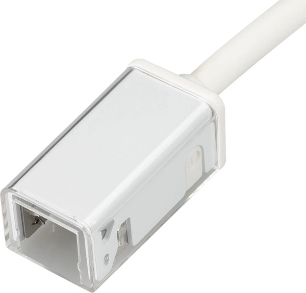 Коннектор для неона Arlight ARL-MOONLIGHT-1213-CON-POWER-MID-WIRE-WH / 029418 - фото