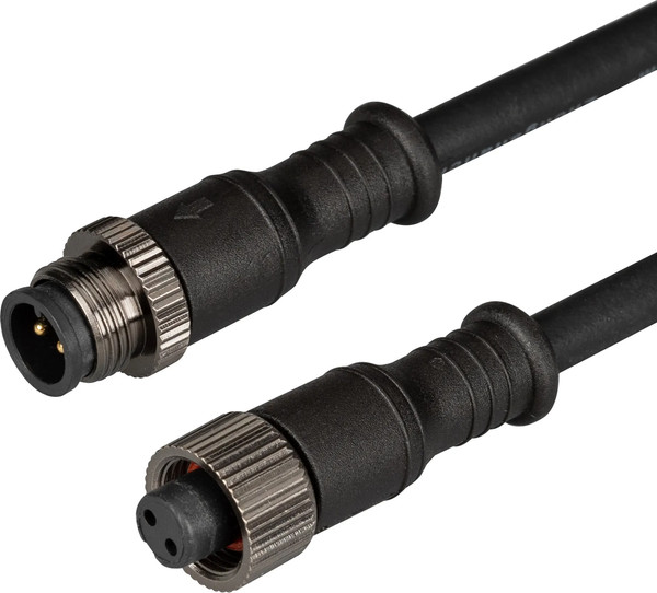 Коннектор для неона Arlight NEO-TAIL-R15-2000-CON-MF BK / 028119 - фото