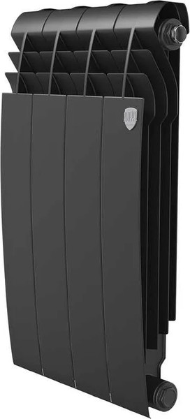 Радиатор биметаллический Royal Thermo BiLiner B 500 Черный - фото