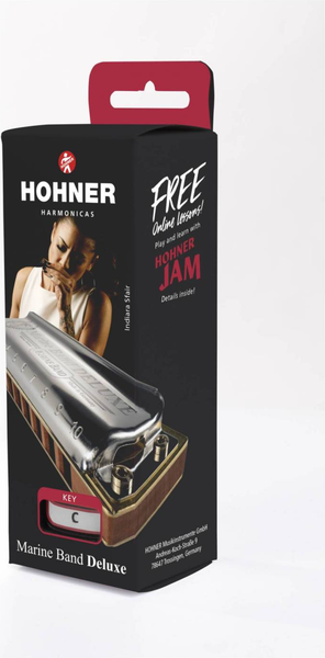 Губная гармошка Hohner Marine Band Deluxe 2005/20 C / M200501P