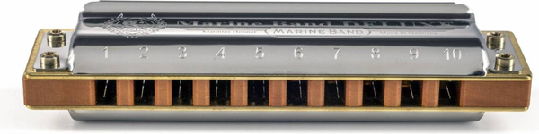 Губная гармошка Hohner Marine Band Deluxe 2005/20 C / M200501P