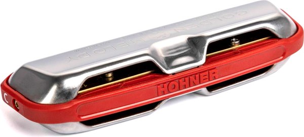 Губная гармошка Hohner Golden Melody Progressive D-Major - фото
