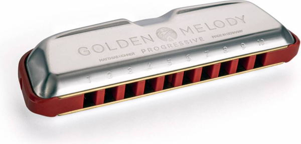 Губная гармошка Hohner Golden Melody Progressive D-Major