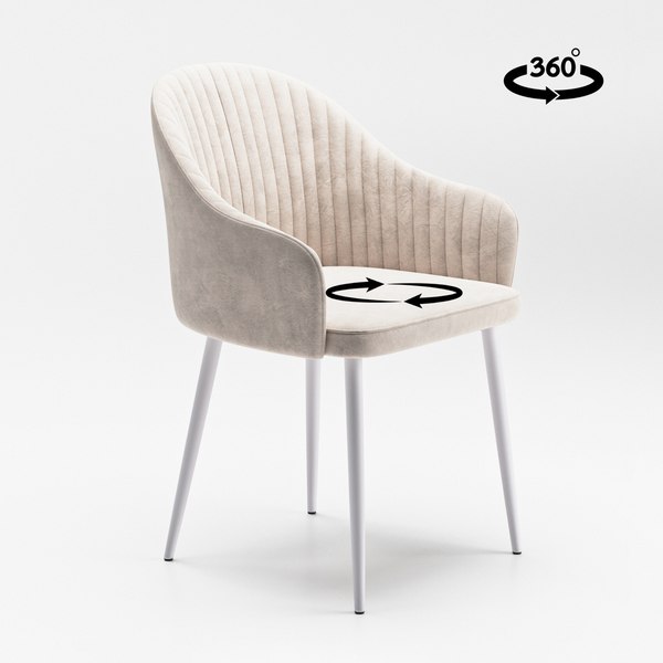 Стул Табурет Шелл поворотный