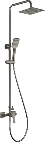 Душевая система со смесителем Deante Cascada Blur Titanium NQL D4XM - фото