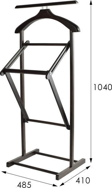 Стойка для одежды Мебелик Костюмная складная В 21Н