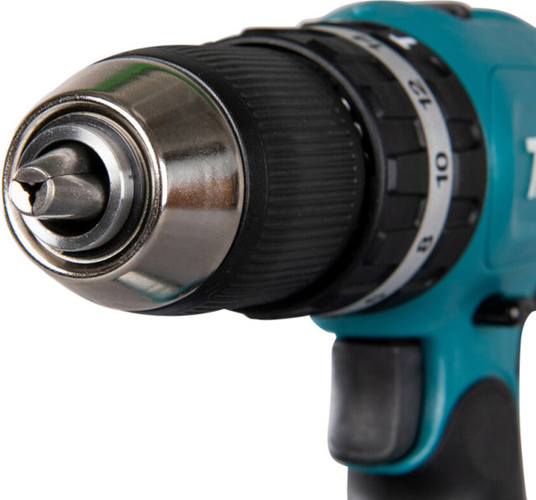 Профессиональная дрель-шуруповерт Makita DHP453RTJ
