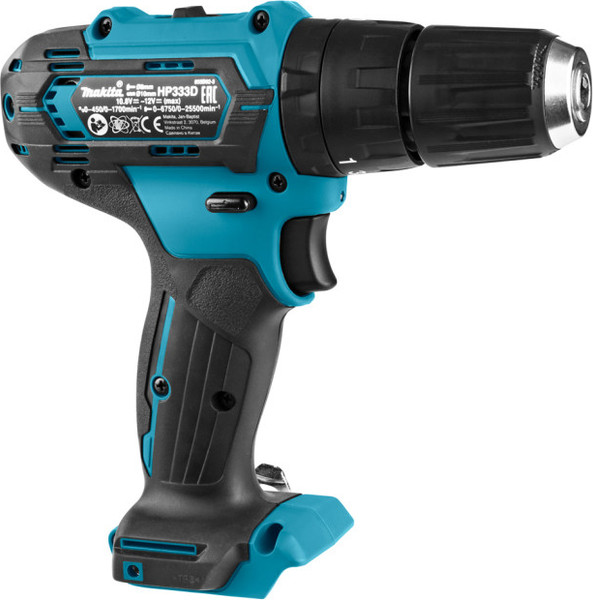 Профессиональная дрель-шуруповерт Makita Solo / HP333DZJ