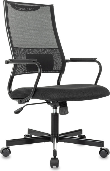 Кресло офисное Бюрократ CH Balance черный Elastic-102 TW-11 - фото