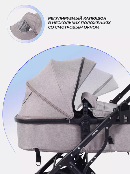 Детская универсальная коляска MOWbaby Jasper 3 в 1 / MB022
