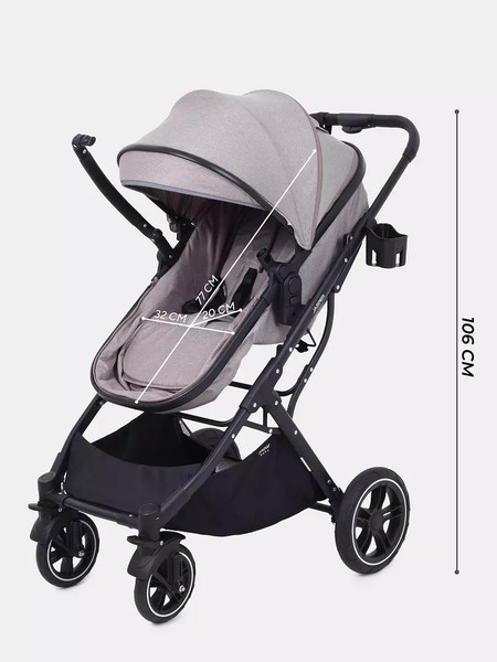 Детская универсальная коляска MOWbaby Jasper 3 в 1 / MB022