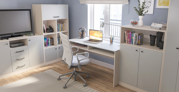 Письменный стол Мебель-Неман Мальма МН-135-25-С1