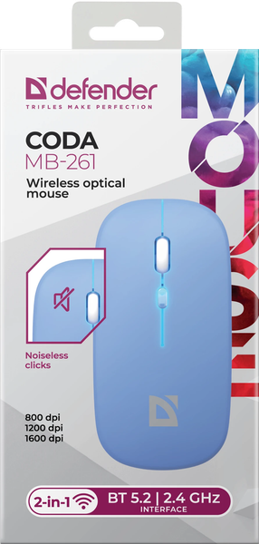 Мышь Defender Coda MB-261 / 52263
