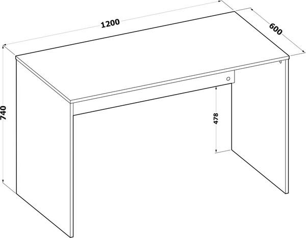 Письменный стол Сокол-Мебель СПМ-351