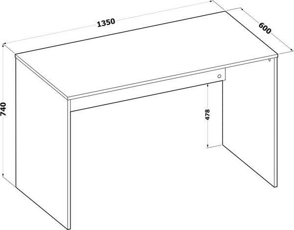 Письменный стол Сокол-Мебель СПМ-352