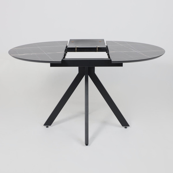 Обеденный стол LEPREMO AV 1107 HPL+МДФ раздвижной 1000-1350x750 