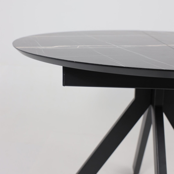 Обеденный стол LEPREMO AV 1107 HPL+МДФ раздвижной 1000-1350x750 