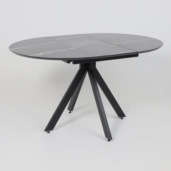 Обеденный стол LEPREMO AV 1107 HPL+МДФ раздвижной 1000-1350x750 