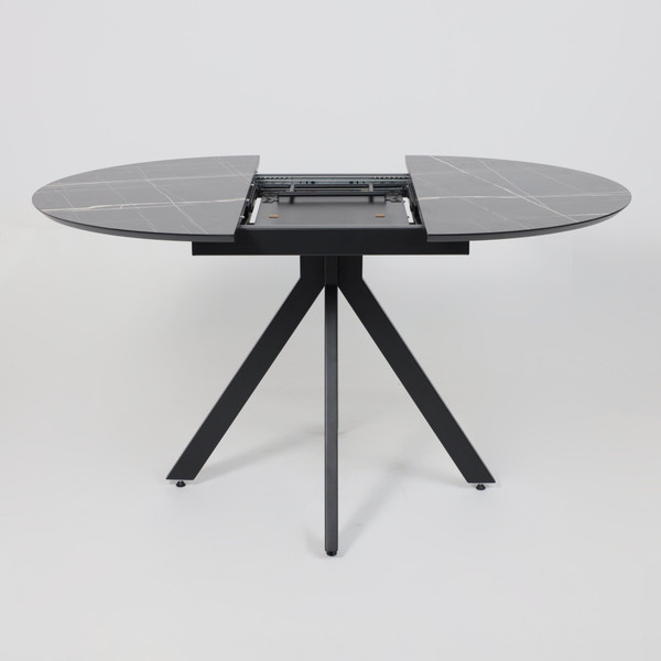 Обеденный стол LEPREMO AV 1107 HPL+МДФ раздвижной 1000-1350x750 