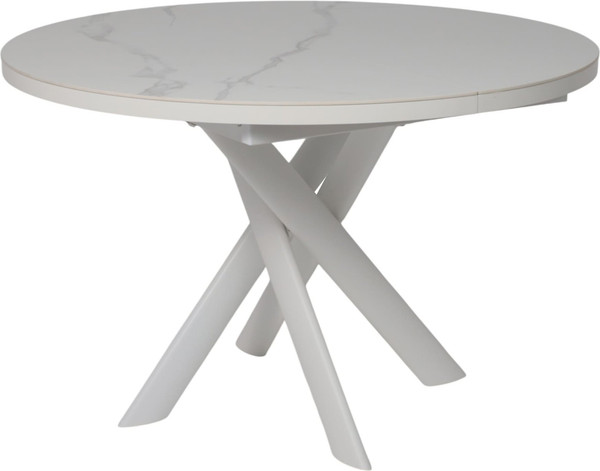 Обеденный стол Мамадома Ronaldo-120 круглый раздвижной 120-160 - фото