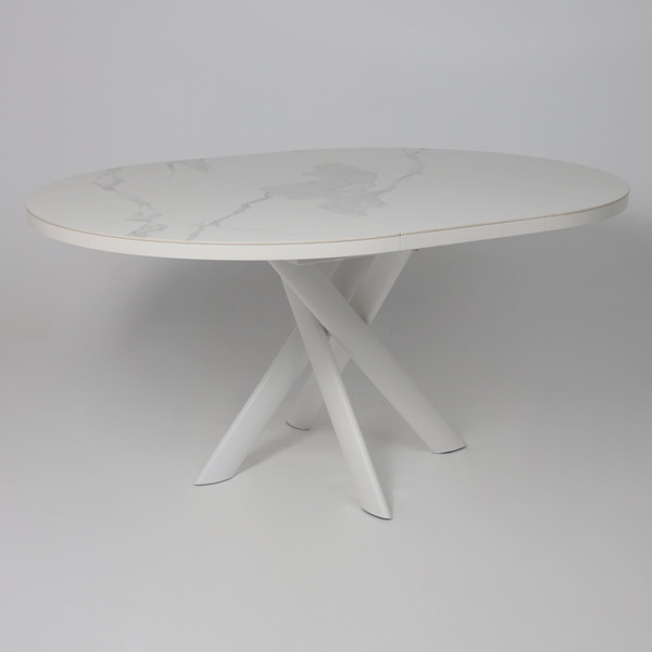 Обеденный стол Мамадома Ronaldo-120 круглый раздвижной 120-160