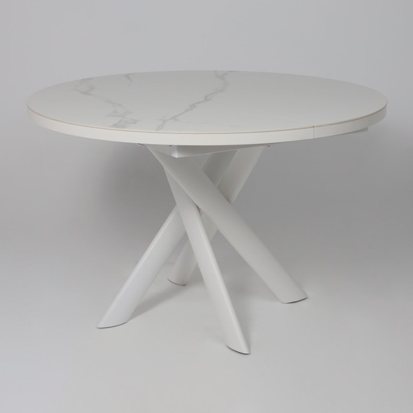 Обеденный стол Мамадома Ronaldo-120 круглый раздвижной 120-160