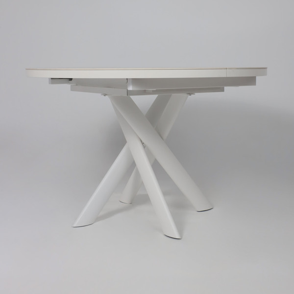 Обеденный стол Мамадома Ronaldo-120 круглый раздвижной 120-160