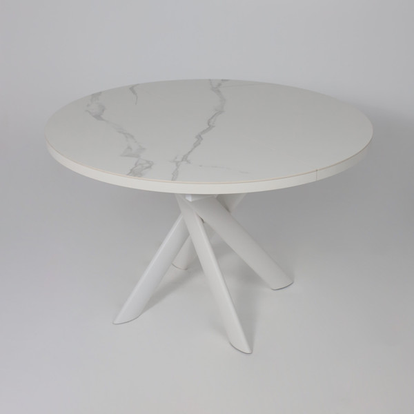 Обеденный стол Мамадома Ronaldo-120 круглый раздвижной 120-160