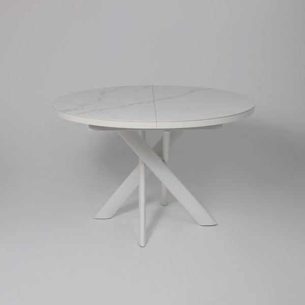 Обеденный стол Мамадома Ronaldo-120 круглый раздвижной 120-160