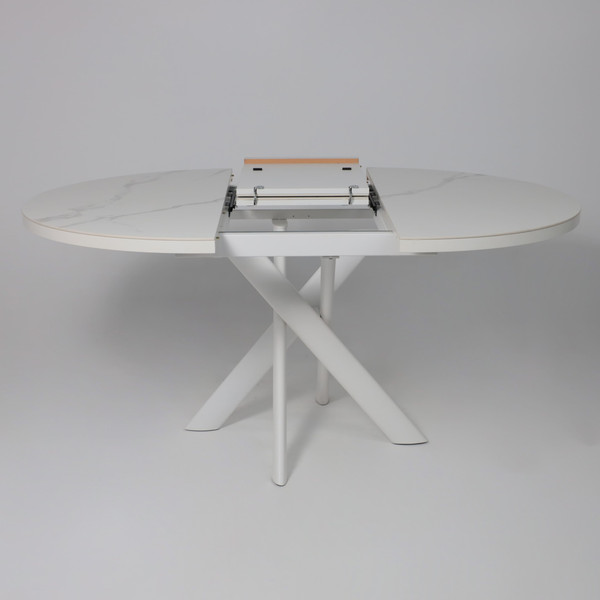 Обеденный стол Мамадома Ronaldo-120 круглый раздвижной 120-160