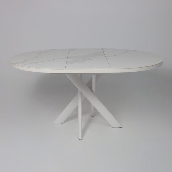 Обеденный стол Мамадома Ronaldo-120 круглый раздвижной 120-160