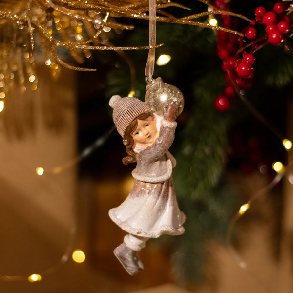 Елочная игрушка Lefard Девочка 162-1301