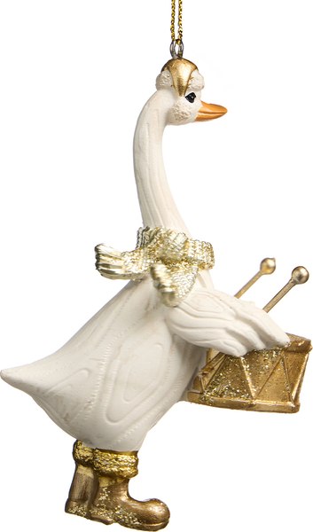 Елочная игрушка Lefard Гусь 162-1303