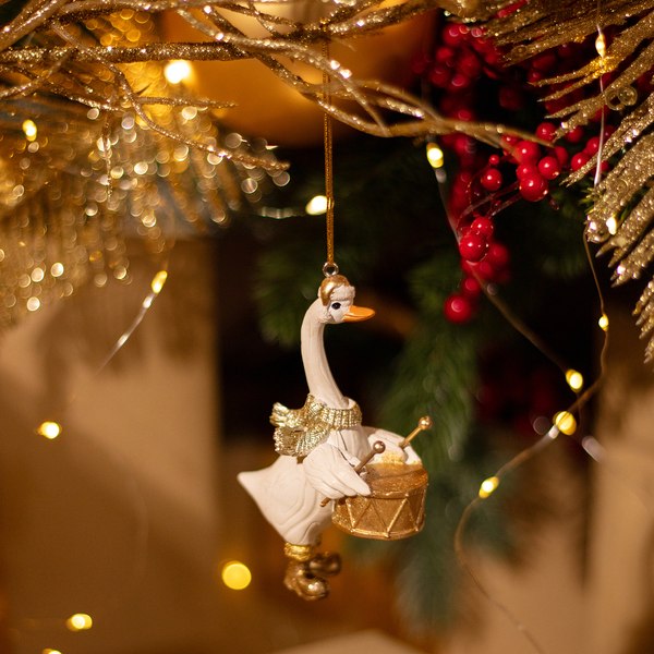 Елочная игрушка Lefard Гусь 162-1303