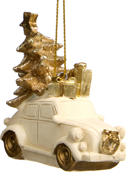 Елочная игрушка Lefard Машина с елкой 162-1320 - фото